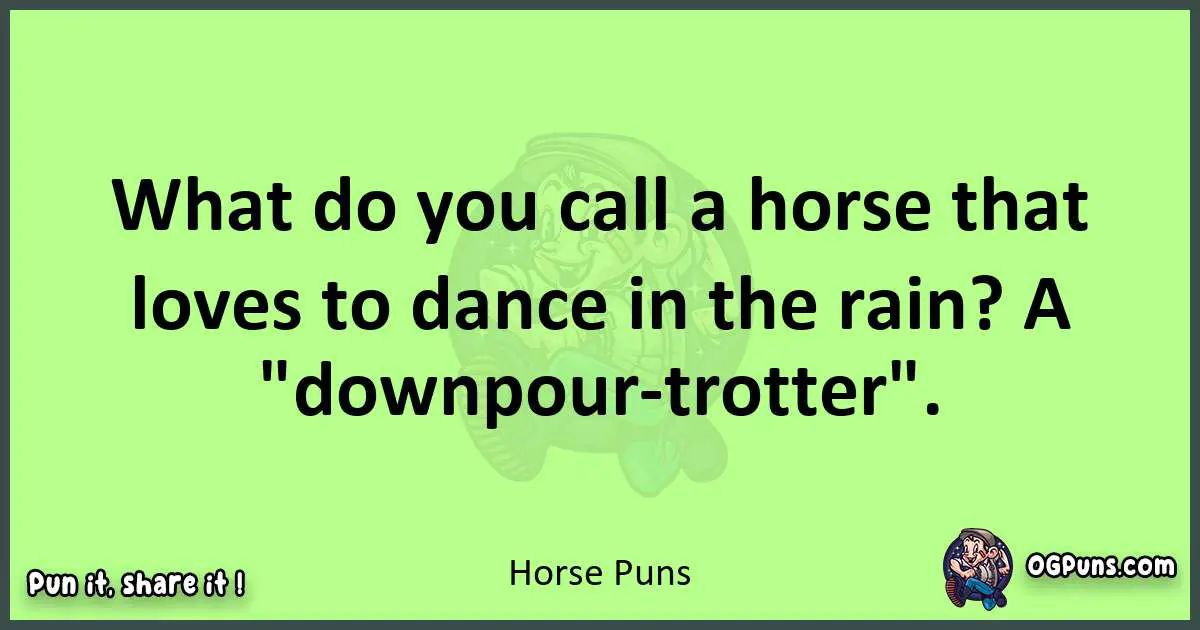 short Horse puns pun