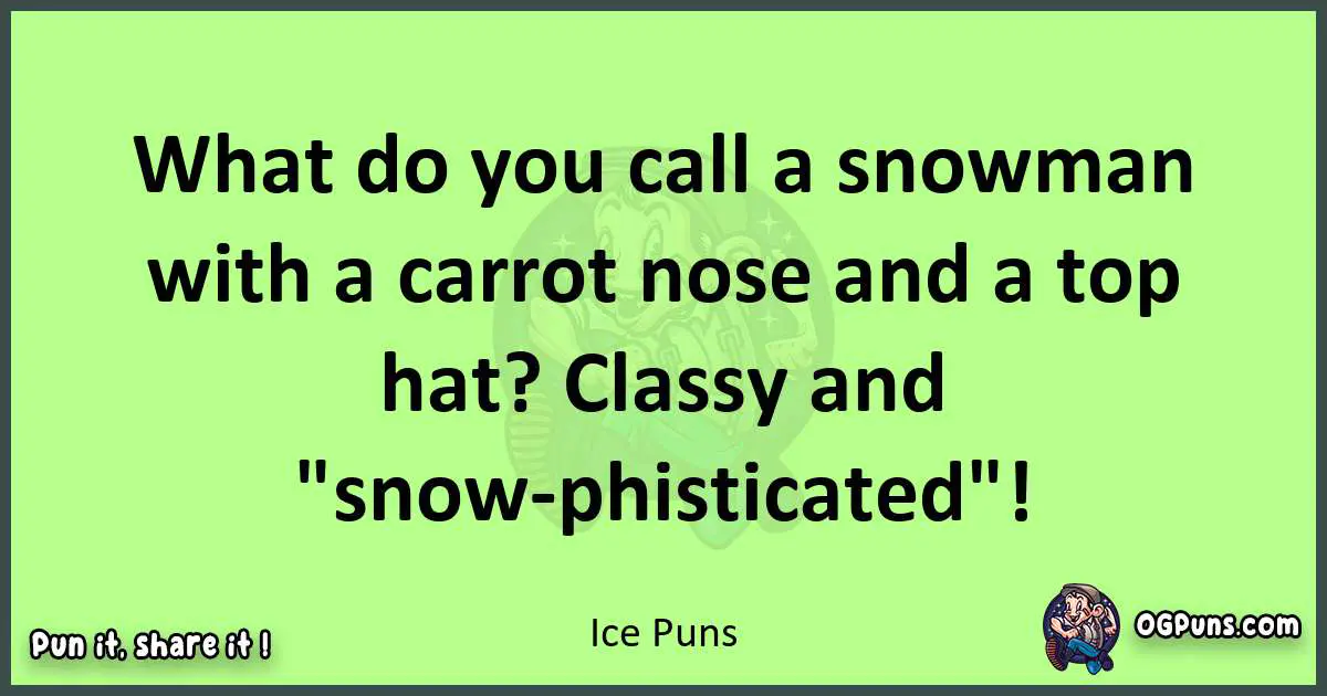 short Ice puns pun