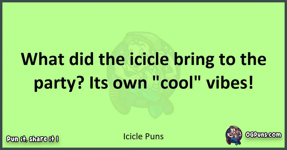short Icicle puns pun