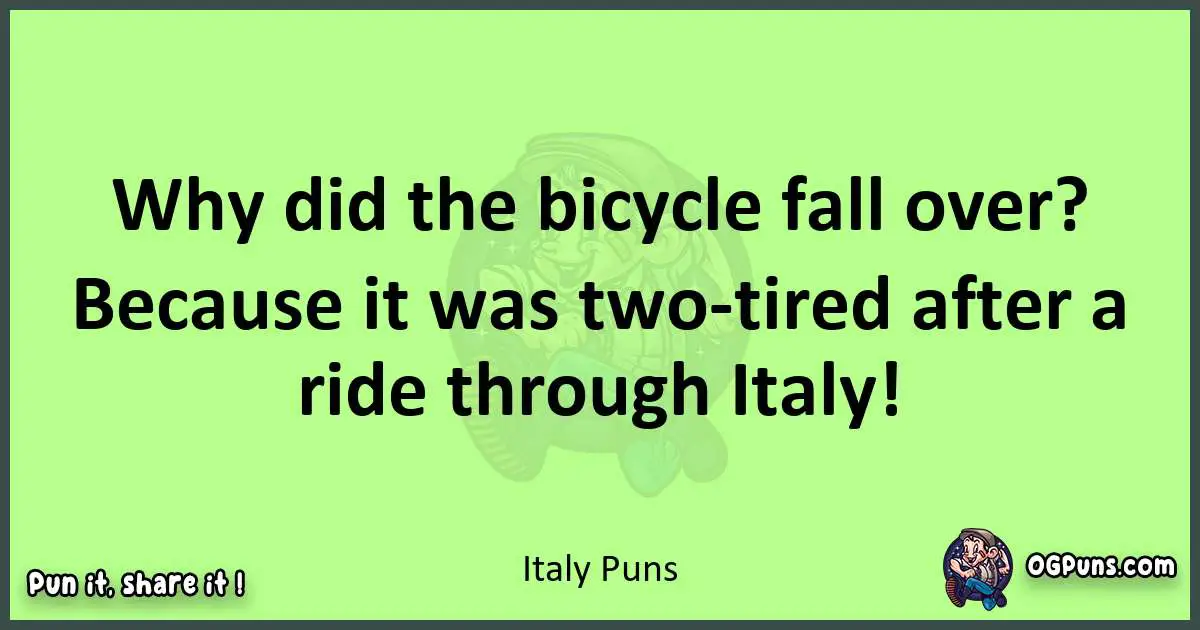 short Italy puns pun