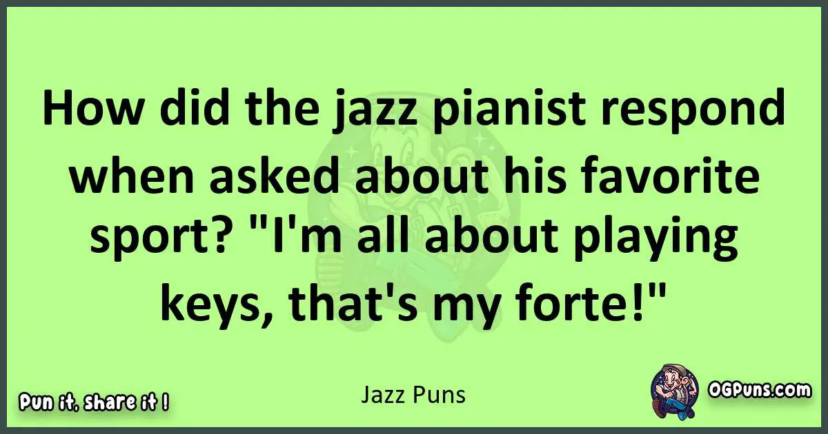 short Jazz puns pun