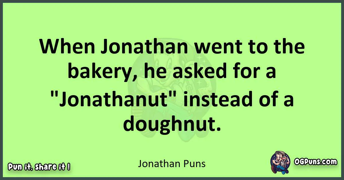 short Jonathan puns pun