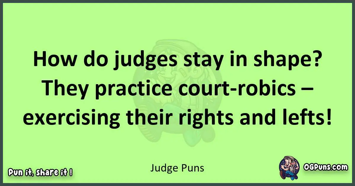 short Judge puns pun