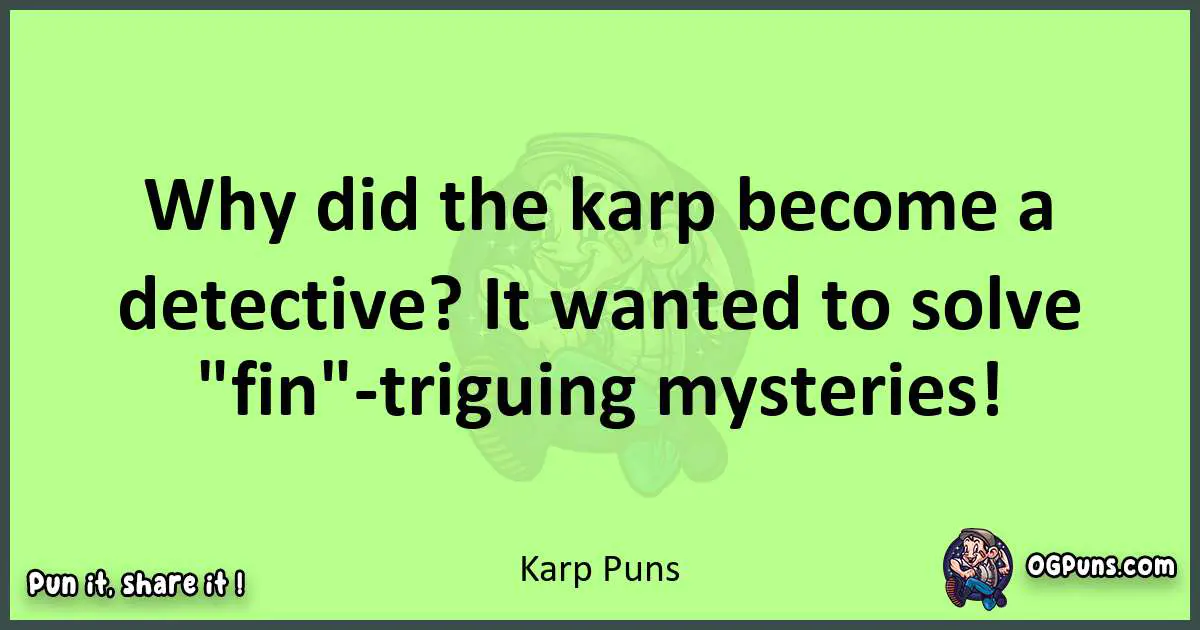 short Karp puns pun