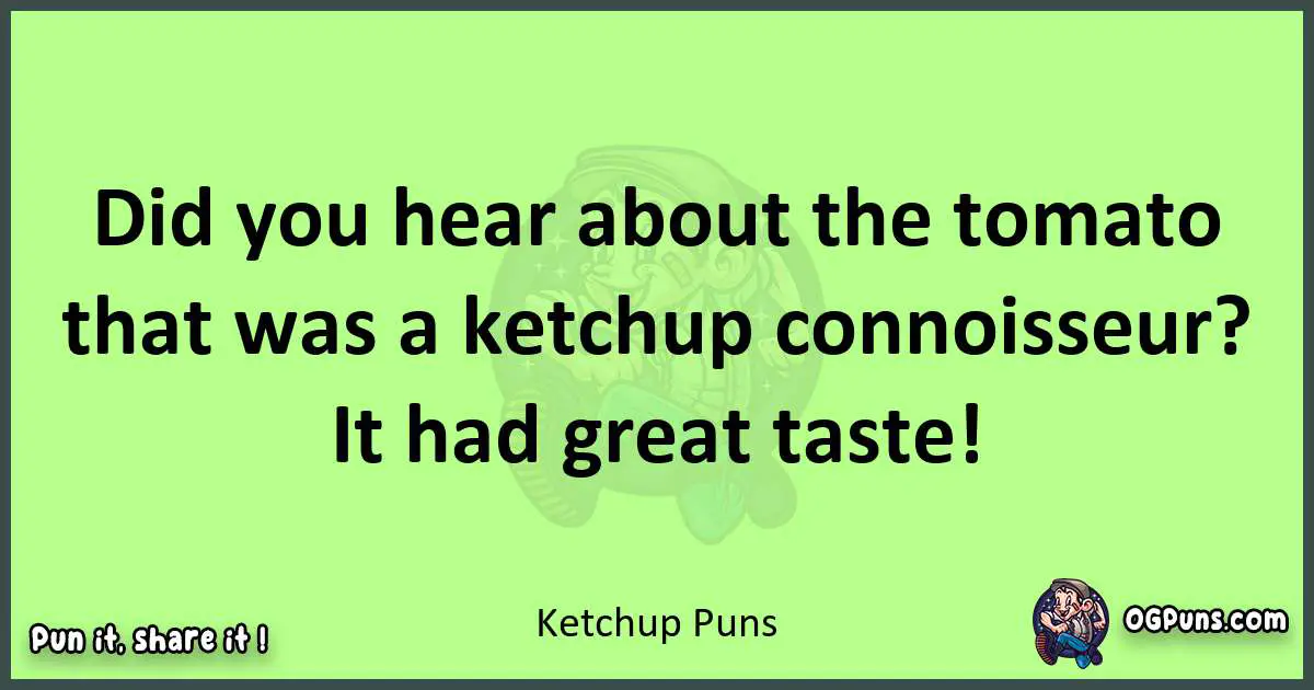 short Ketchup puns pun