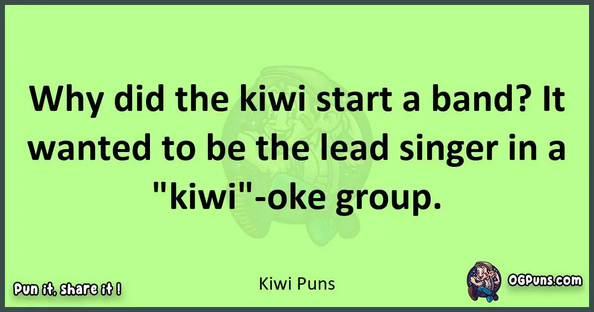 short Kiwi puns pun