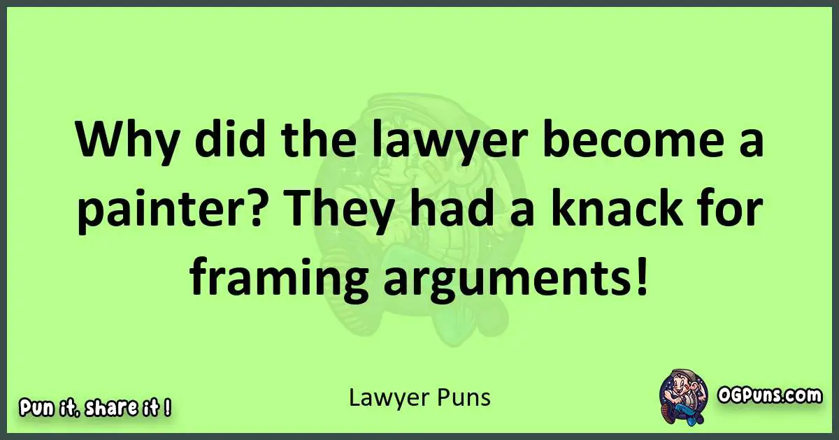 short Lawyer puns pun