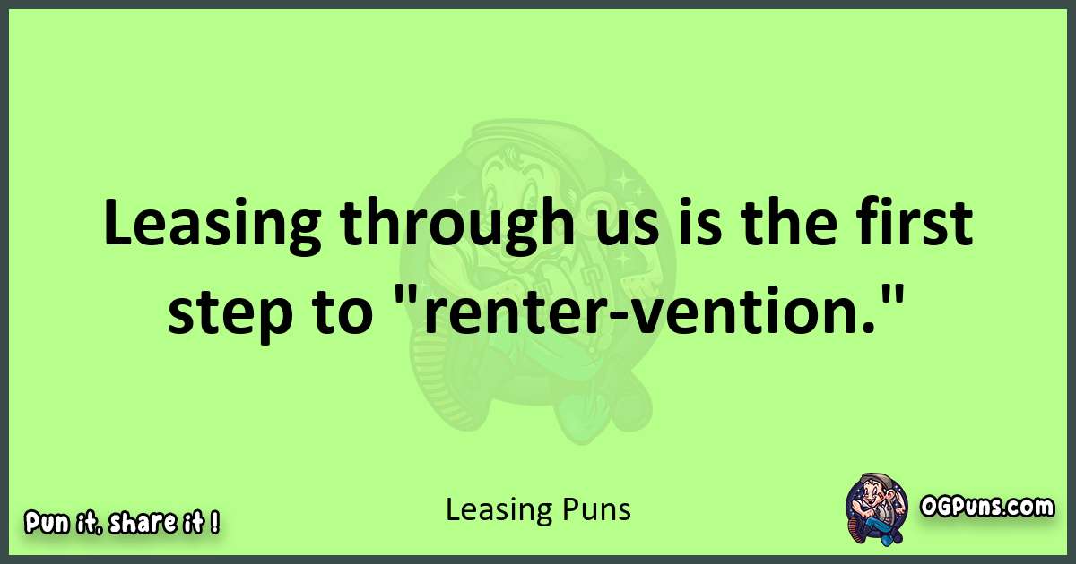 short Leasing puns pun