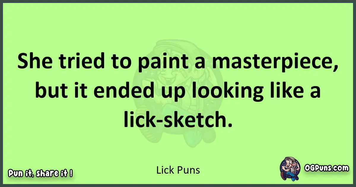 short Lick puns pun