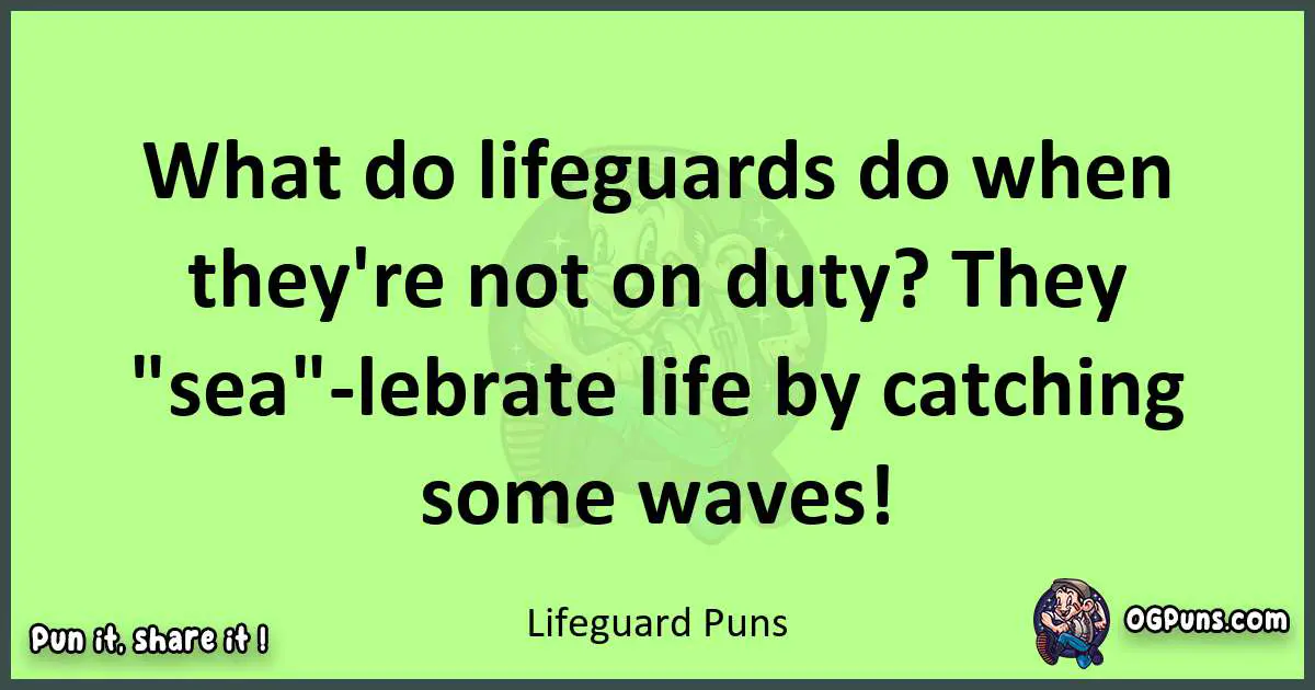 short Lifeguard puns pun