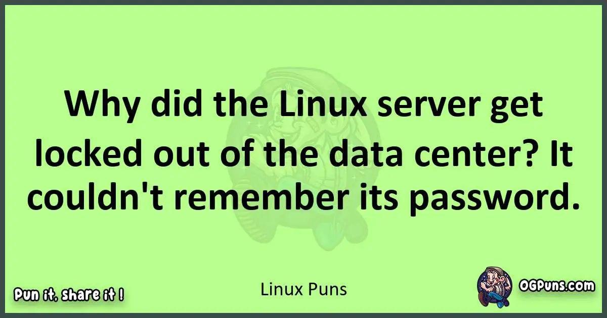 short Linux puns pun