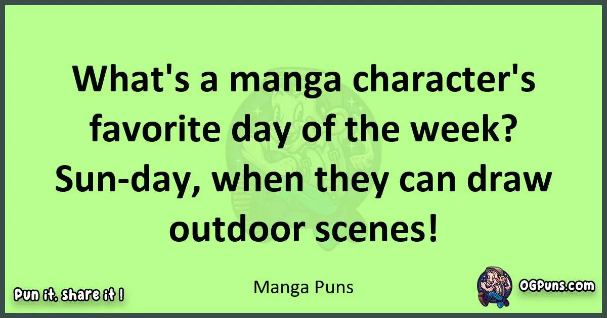 short Manga puns pun
