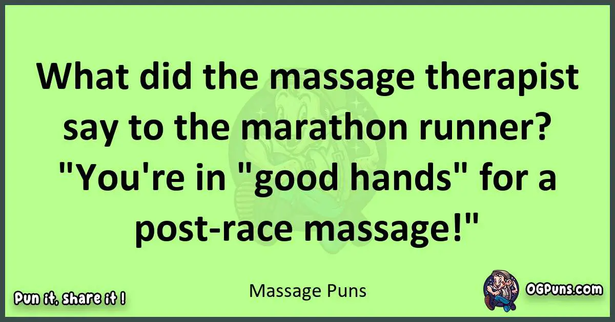 short Massage puns pun