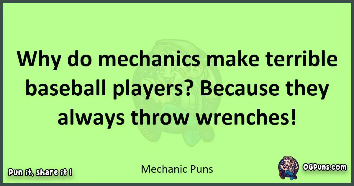 short Mechanic puns pun
