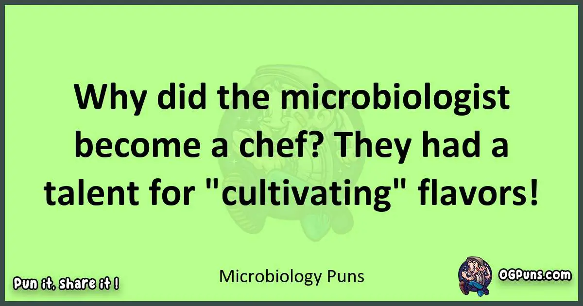 short Microbiology puns pun