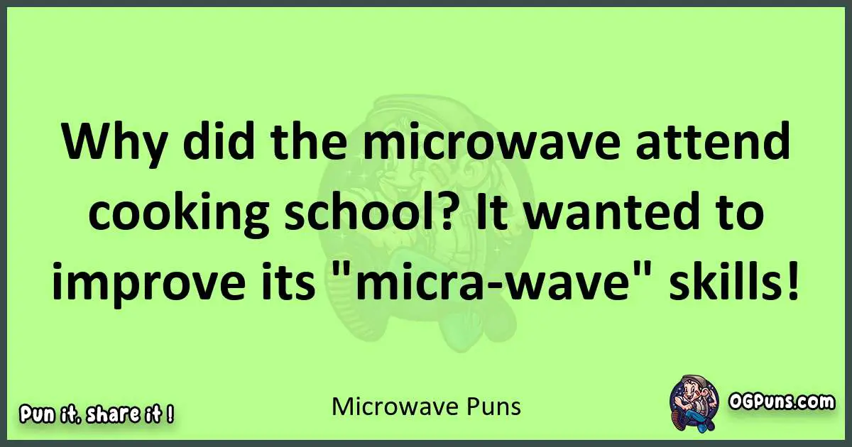 short Microwave puns pun