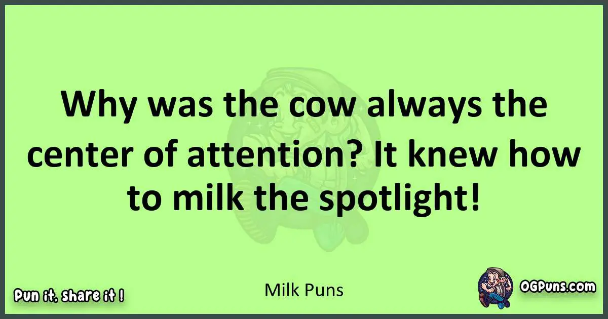 short Milk puns pun