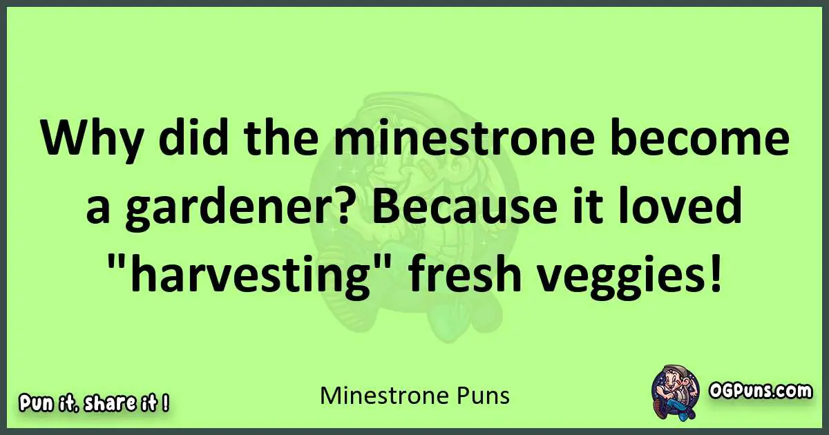 short Minestrone puns pun