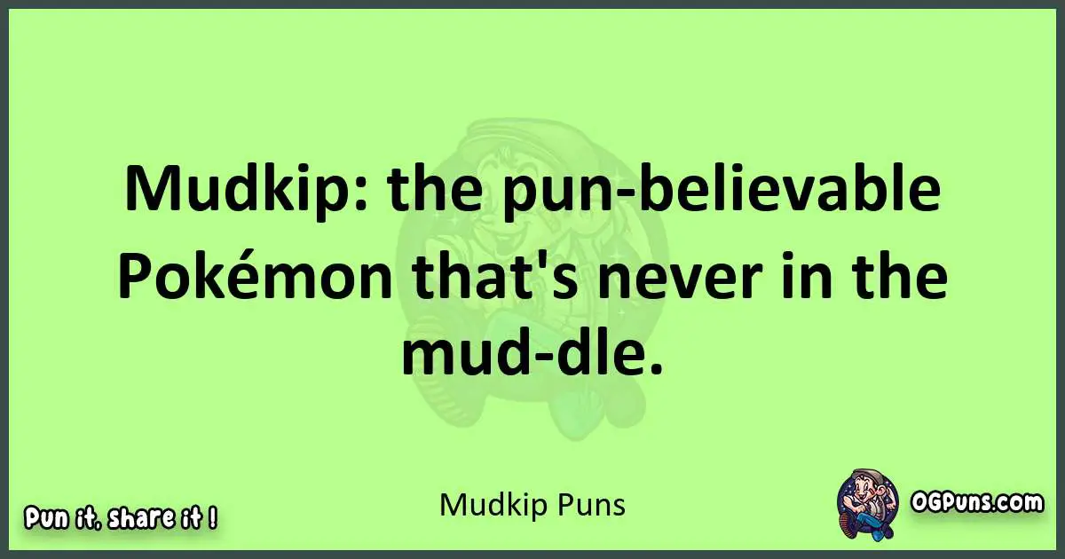 short Mudkip puns pun