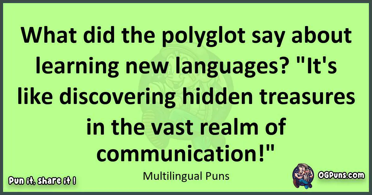 short Multilingual puns pun