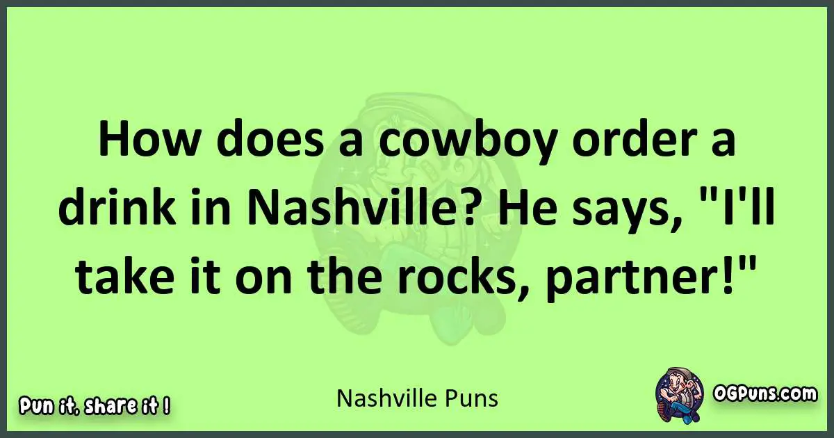 short Nashville puns pun