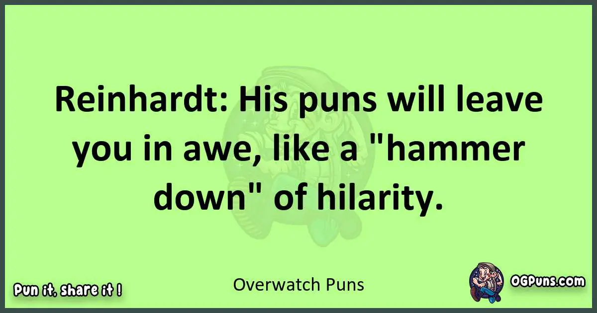 short Overwatch puns pun