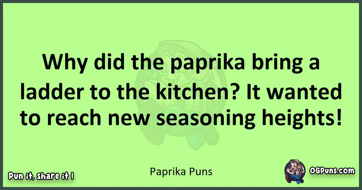 short Paprika puns pun