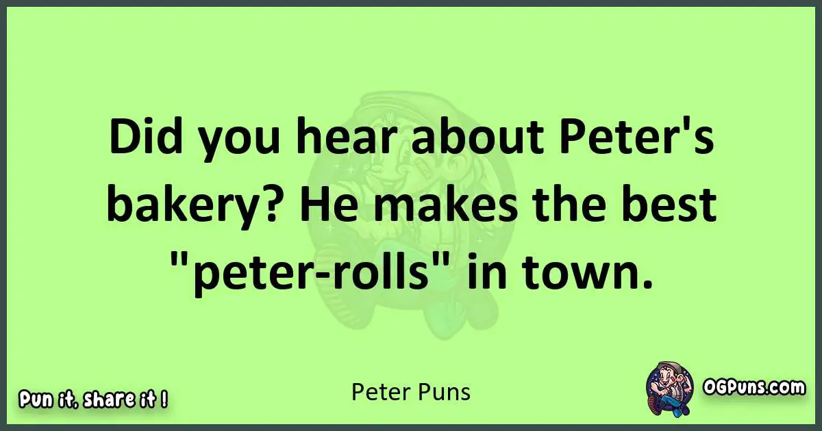 short Peter puns pun