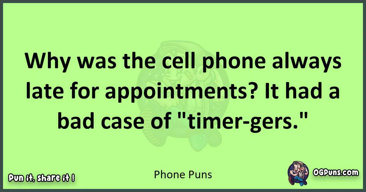 short Phone puns pun