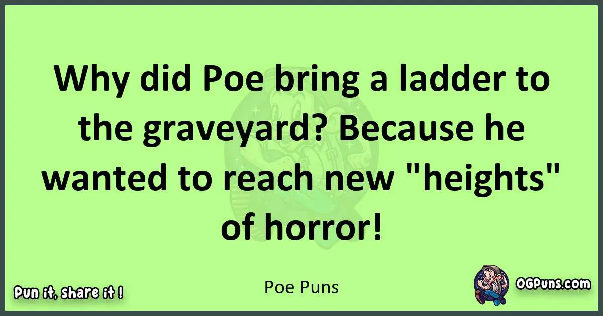 short Poe puns pun