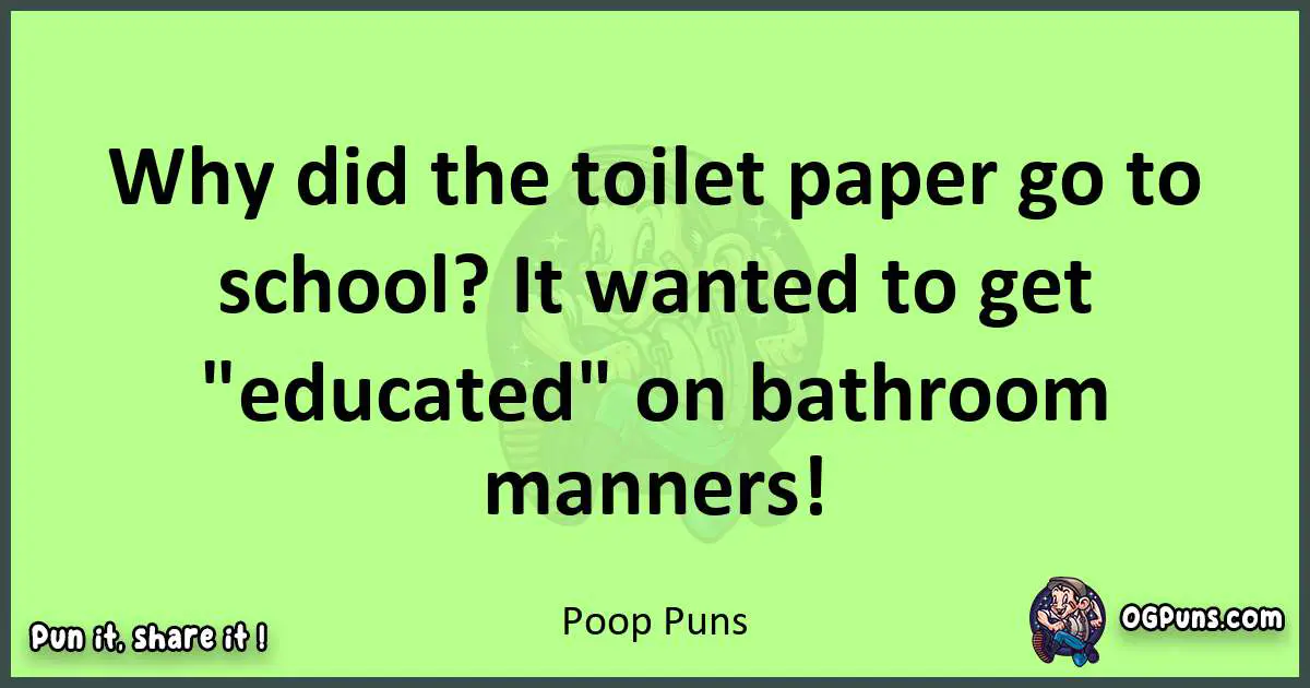short Poop puns pun