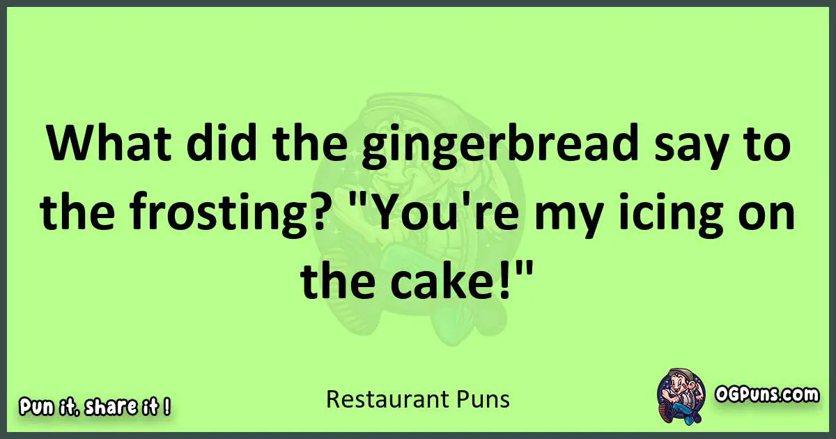 short Restaurant puns pun