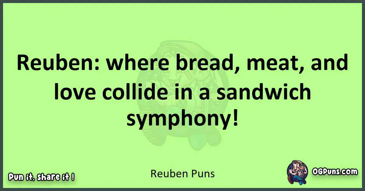 short Reuben puns pun