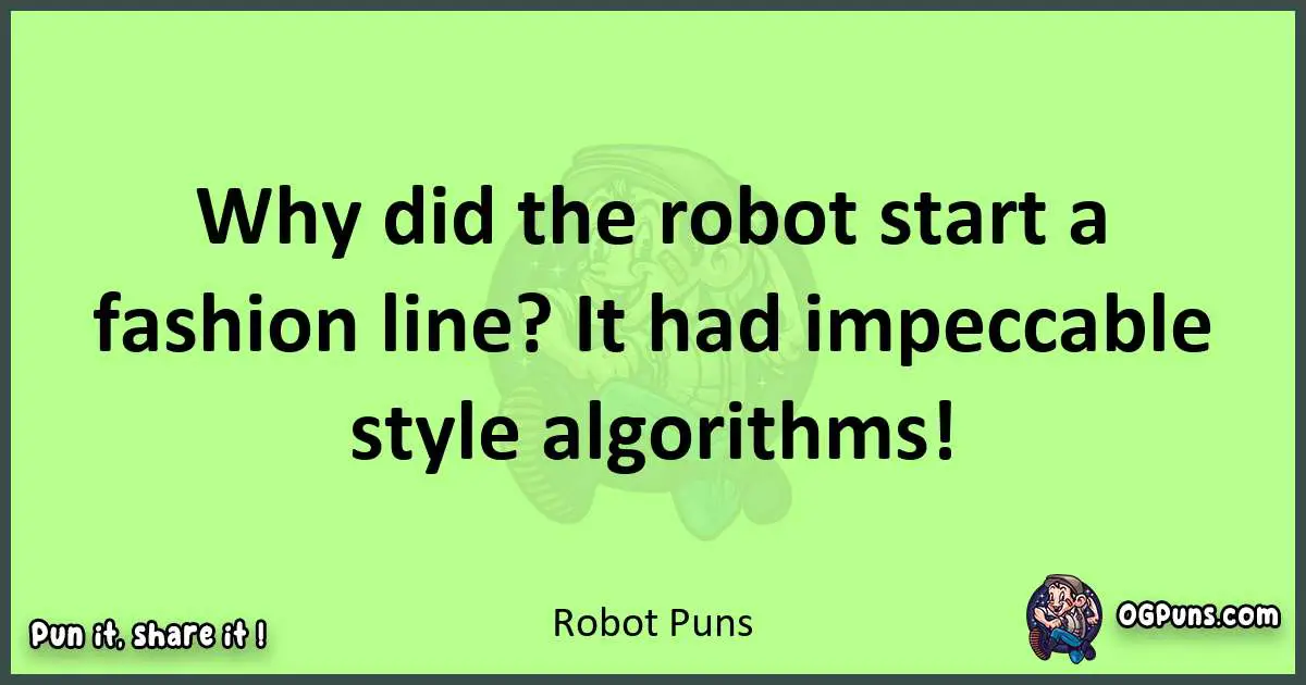 short Robot puns pun