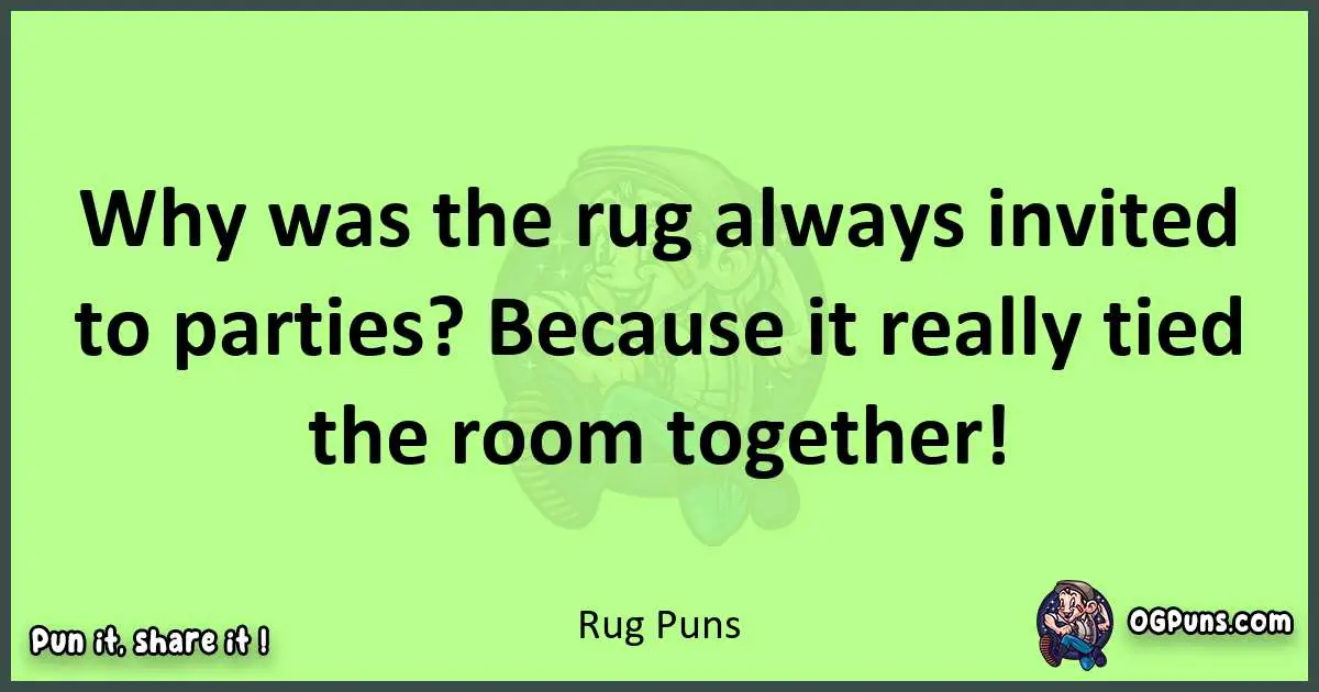 short Rug puns pun