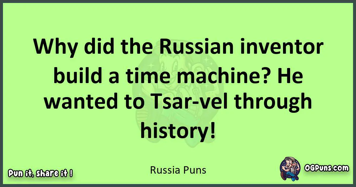 short Russia puns pun