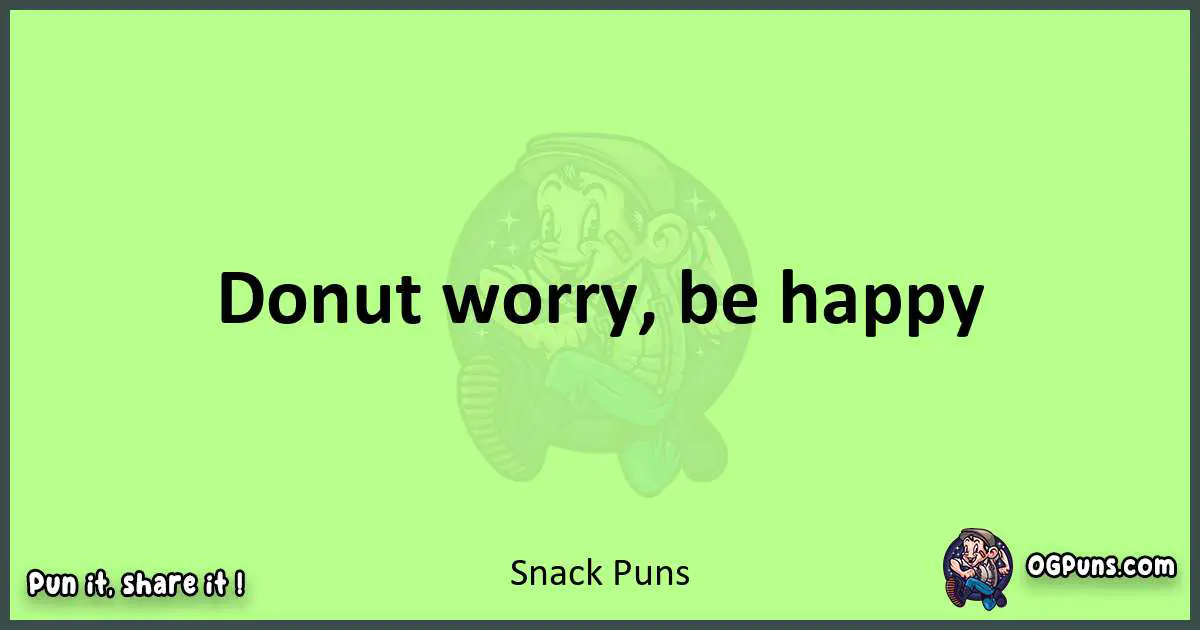 short Snack puns pun