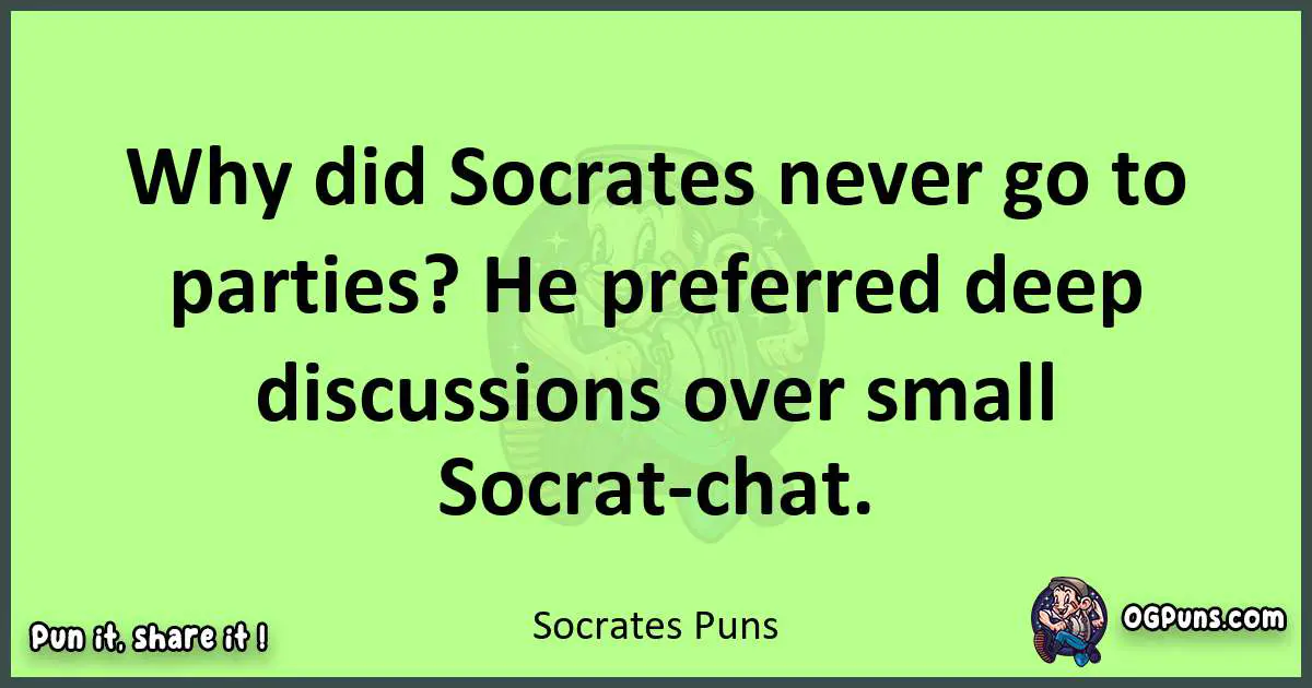 short Socrates puns pun