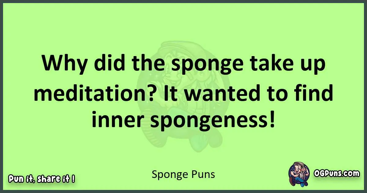 short Sponge puns pun