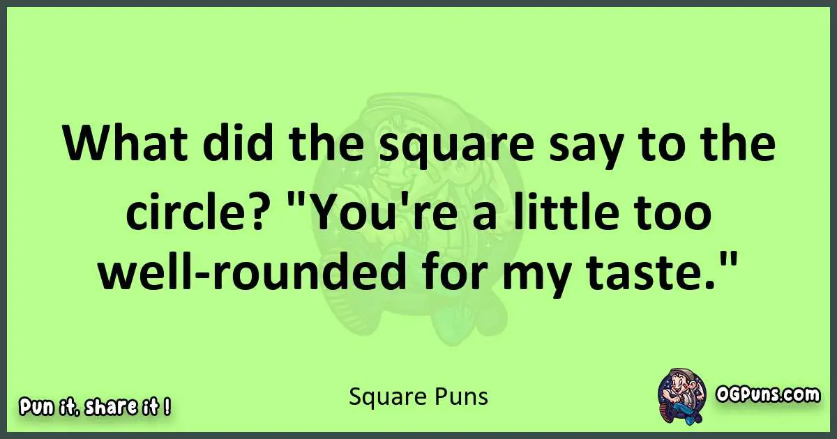 short Square puns pun