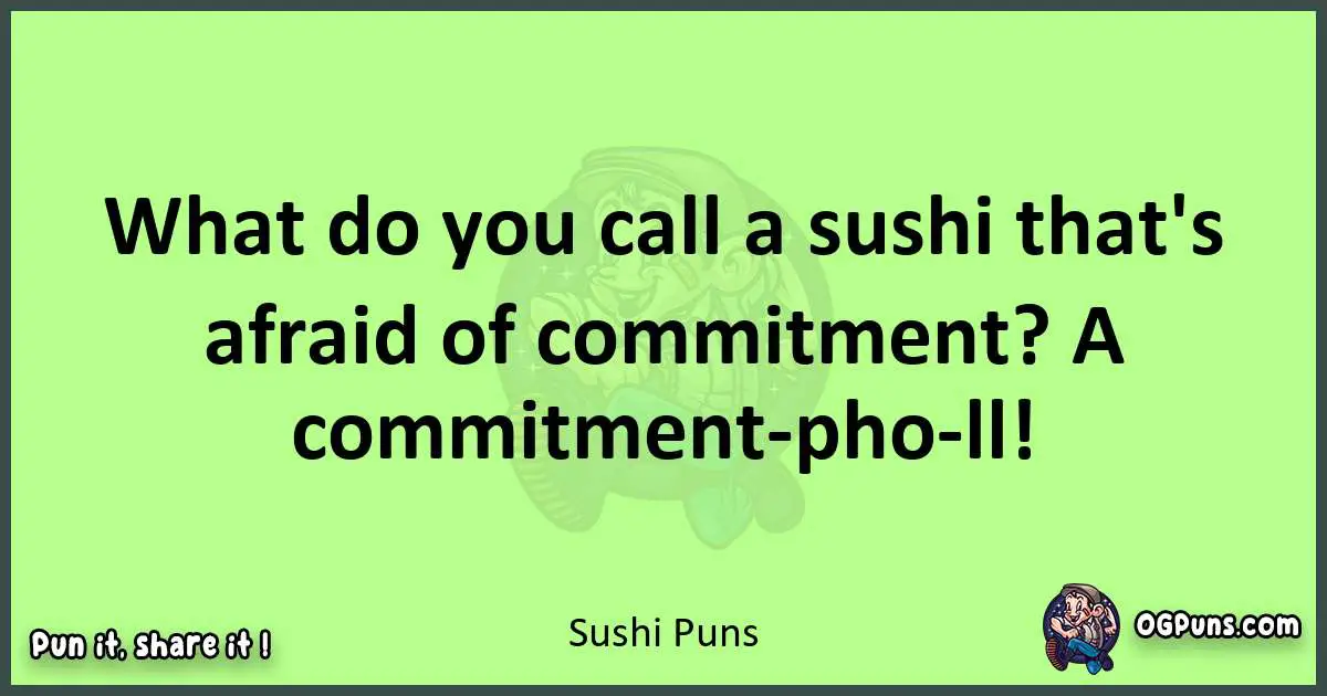short Sushi puns pun