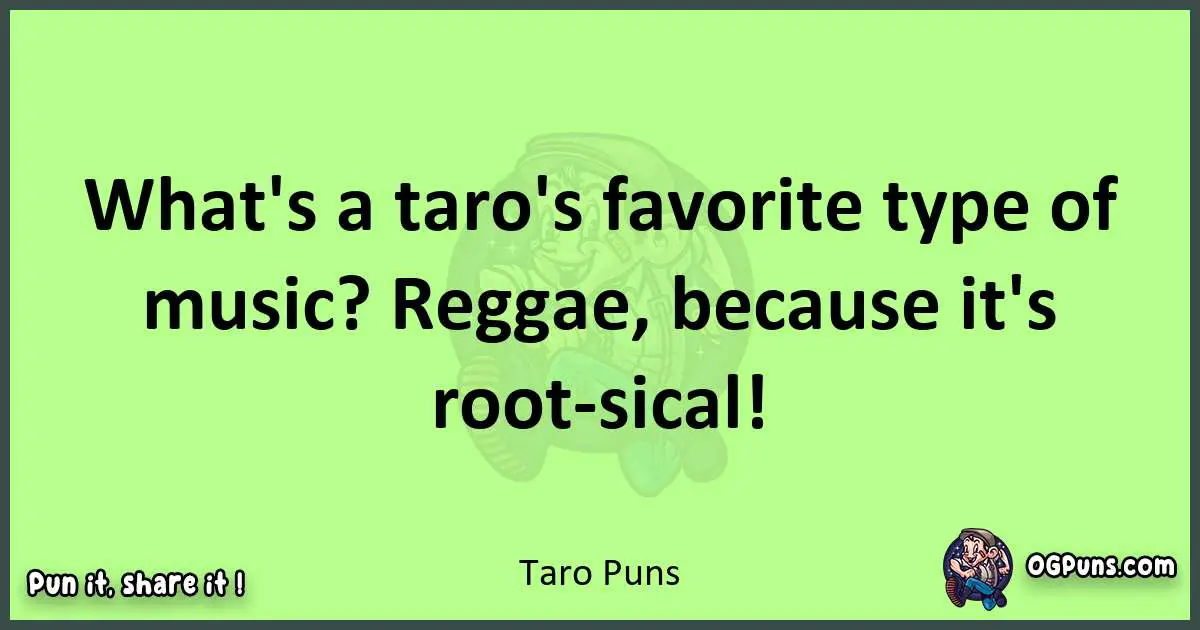 short Taro puns pun