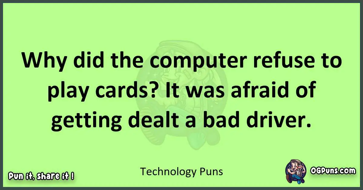short Technology puns pun