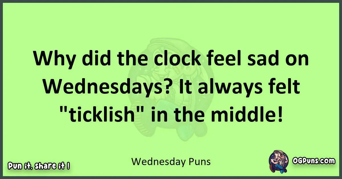 short Wednesday puns pun