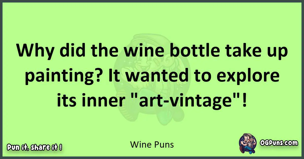 short Wine puns pun