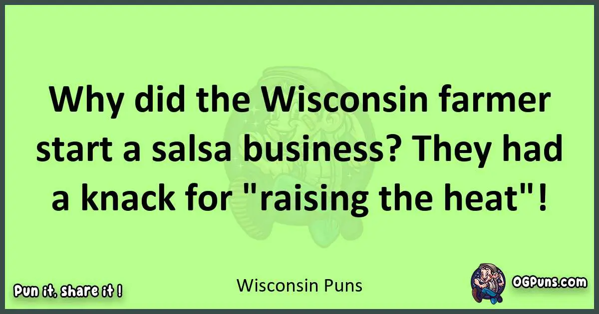 short Wisconsin puns pun