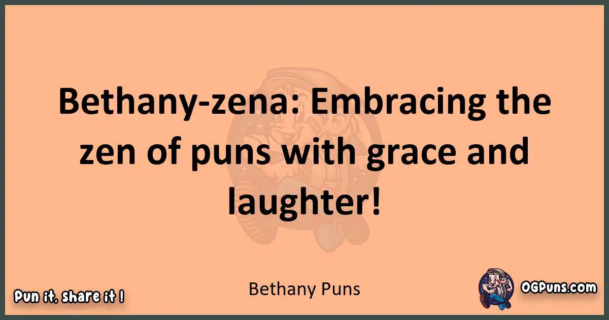pun with Bethany puns
