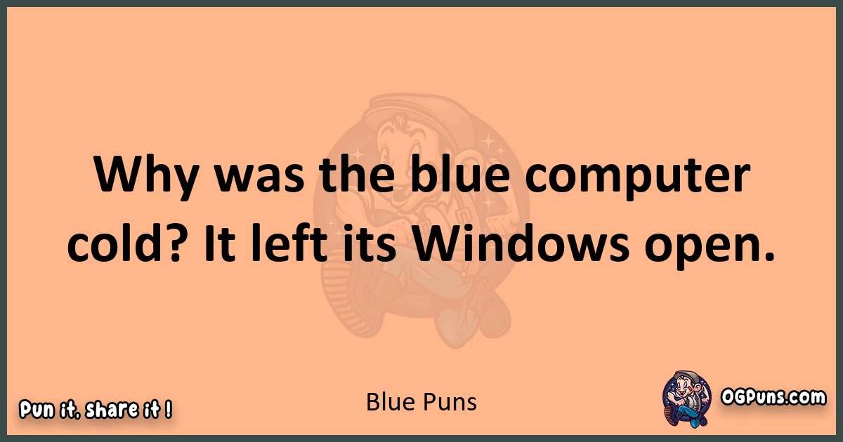 pun with Blue puns
