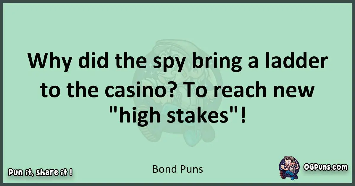 wordplay with Bond puns