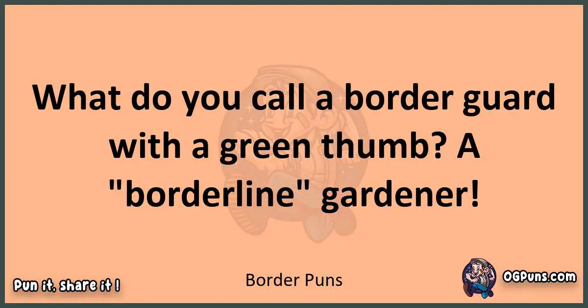 pun with Border puns